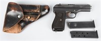 CZECH CZ 27 NAZI MARKED 7.65mm PISTOL & HOLSTER