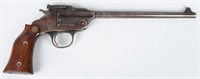 HOPKINS & ALLEN .22 SINGLE SHOT TARGET PISTOL