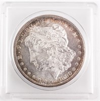 Coin 1880-S Morgan Silver Dollar Brilliant Unc.
