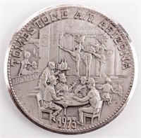 Coin Tombstone Arizona .999 Fine Silver 1 Troy Oz.