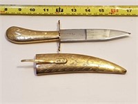 Brass knife