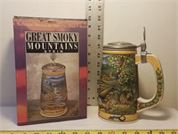 Great Smoky Mountains Budweiser Stein Mug