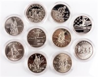 Coin 10 Different Commemorative Half Dollars