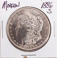 Coin 1886-S Morgan Silver Dollar Uncirculated