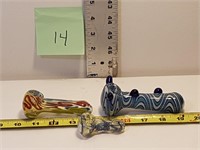 Glass pipes (3X)