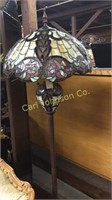 STAINED GLASS FLOOR LAMP