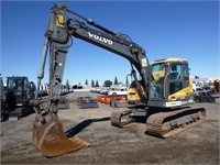 2012 Volvo ECR145DL Hydraulic Excavator