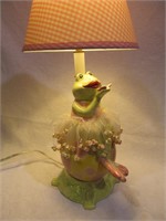 Frog Lamp shade slightly bent