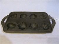 Cast iron mold or baking pan