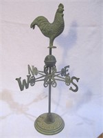 Rooster weather vane