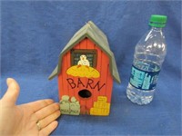 "barn" birdhouse
