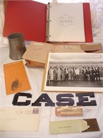 CASE Memorabilia- Photo, 1908 Trophy, Booklets+