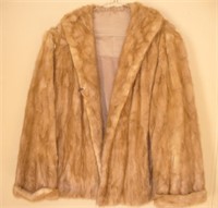 Vtg Short Fur Small Coat