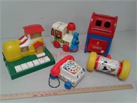 Vintage Playskool, Fisher Price, Tomy kids toys