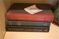 3 Unsigned John Grisham Books