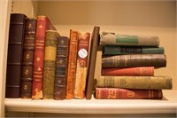 Assortment of Leather-bound Books