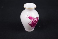 Herend Vase 2 3/4" Tall