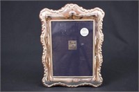 Sterling Silver Picture Frame Holds 5"X7" Pictur