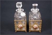 Crystal Perfumes in Bronze Bases
