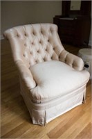 Button & Tufted Chair Hickory NC.