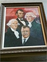 Bundle of art four presidents Etc
