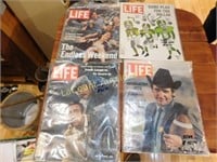4 Life magazines, Laugh In, Nixon, Easy Rider