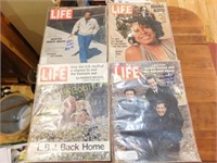 4 Life magazines, Nixon, Diana Ross, LBJ