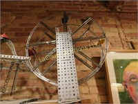 Erector set Ferris Wheel, 26" H