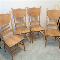 Pressback Chairs - Set of Four
