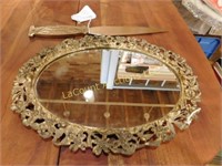 Hart Cooley letter opener, vanity mirror tray