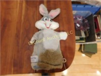 Bugs Bunny pull string talking puppet, Mattel