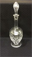 Cristallerle Lorraine France Decanter w/