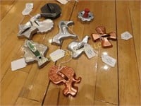 9 vtg cookie cutters