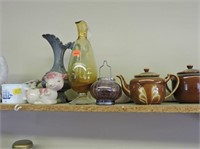Misc Decorative Pieces, Tea Pots, Shaving Mug, etc