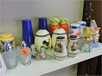 Selection of Salt & Pepper Shakers