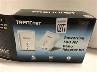 TRENDNET POWERLINE 500 AV NANO ADAPTER KIT