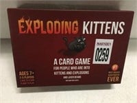EXPLODING KITTENS A CARD GAME
