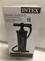 INTEX DOUBLE QUICK III S HI OUTPUT HAND PUMP