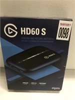 ELGATO HD60 S STREAM & RECORD