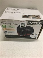 INTEX ELECTRIC PUMP