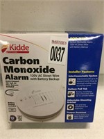 KIDDE CARBON MOXIDE ALARM