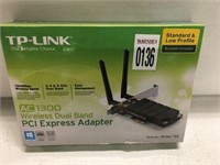 TP-LINK AC 1300 WIRELESS DUAL BAND EXPRESS ADAPTER