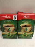 MELITTA BAMBOO COFFE FILTERS