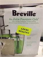 BREVILLE THE JUICE FOUNTAIN COLD