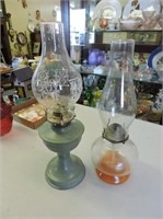 Pair of Oil Lamps