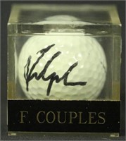 AUTOGRAPHED FRED COUPLES GOLF BALL