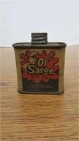 Ol Sarge Gun oil tin