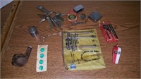 Junk drawer vintage lot, pipe, keys, Etc