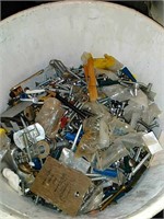 5 gallon tub lot screws, bolts, etc