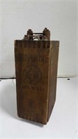 Antique Model T ignition coil wooden box